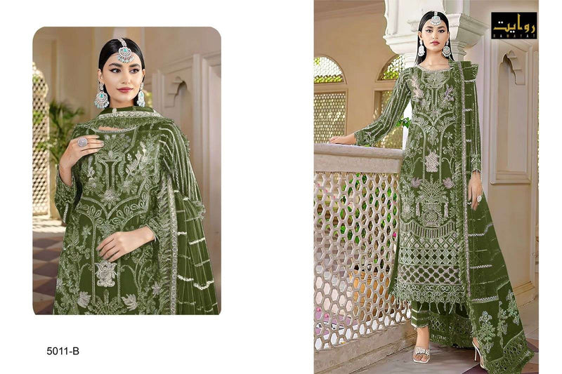 Rawayat Fashion Elan Colors Vol 10 Fox Georgette With Embroidery Pakistani Salwar Kameez