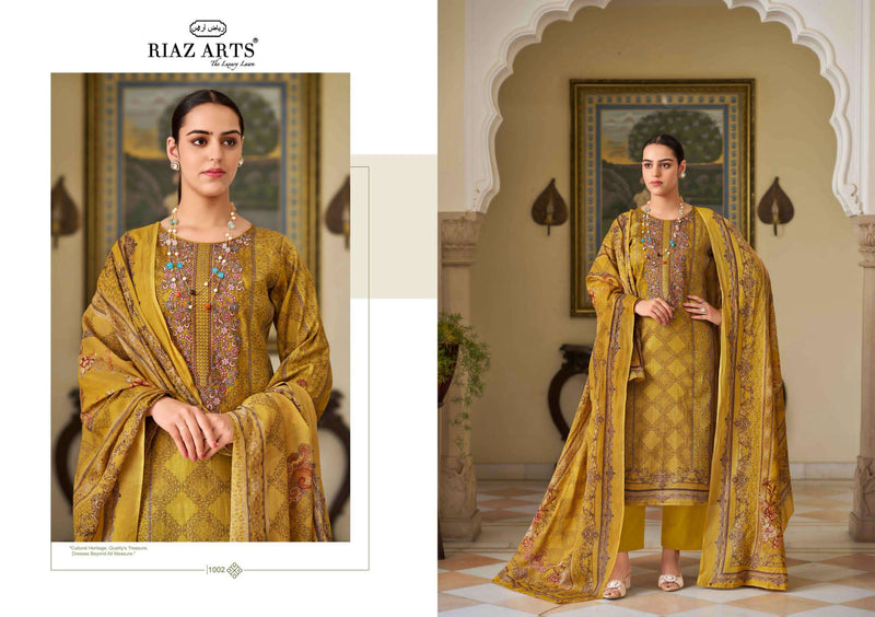 Riaz Arts Surbhi Pure Lawn Cotton Karachi Print Salwar Kameez