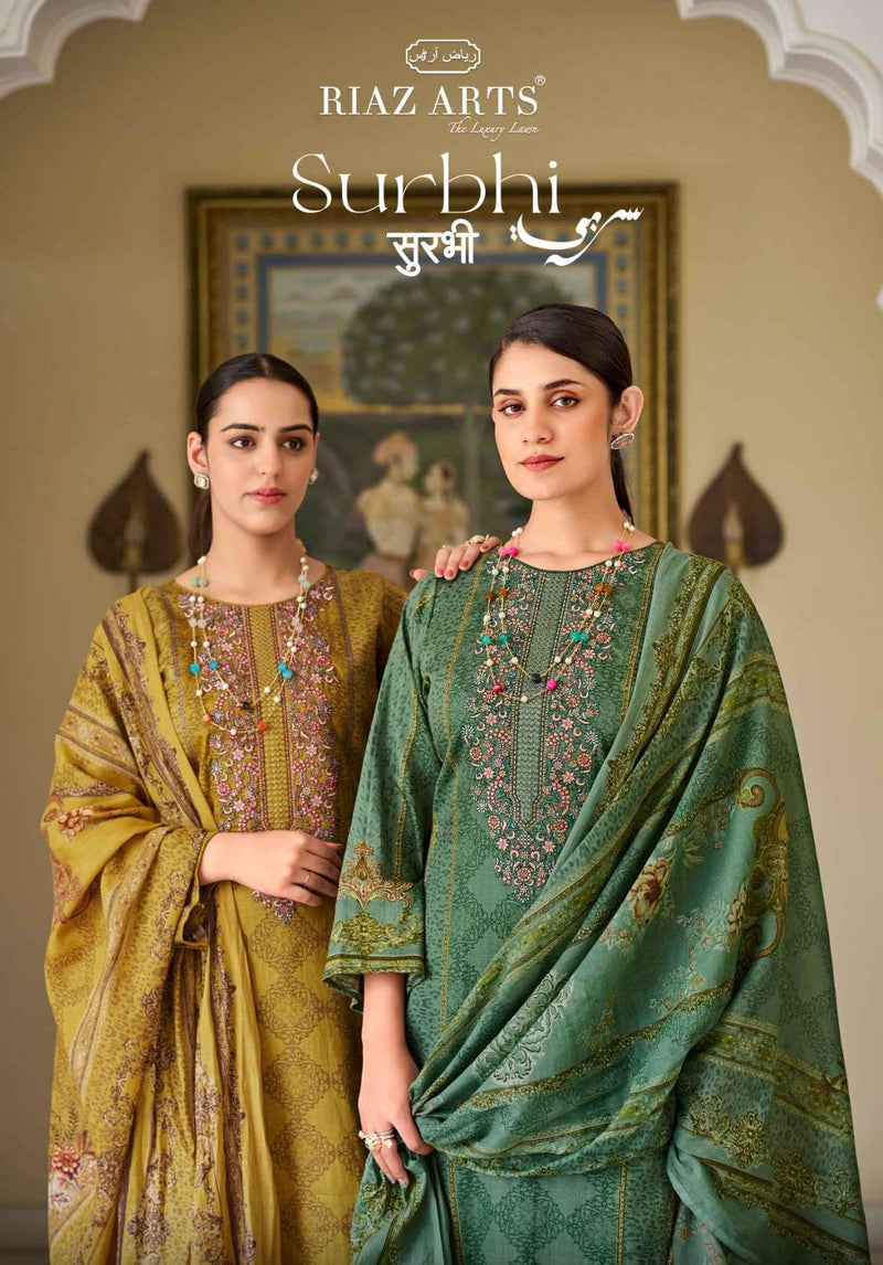 Riaz Arts Surbhi Pure Lawn Cotton Karachi Print Salwar Kameez