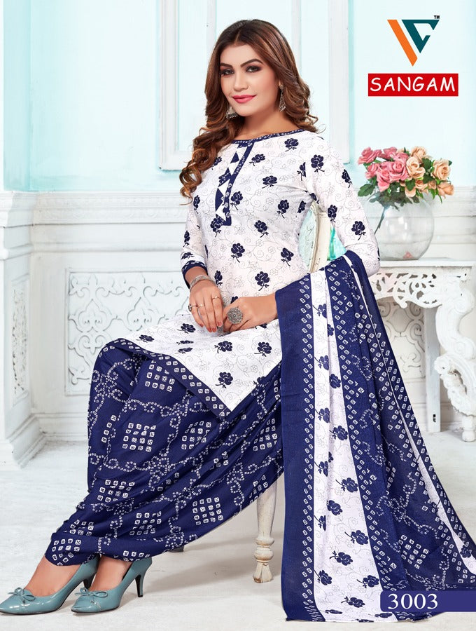 Vandana Creation Sangam Vol 3 Cotton Printed Drees