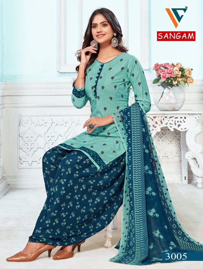 Vandana Creation Sangam Vol 3 Cotton Printed Drees