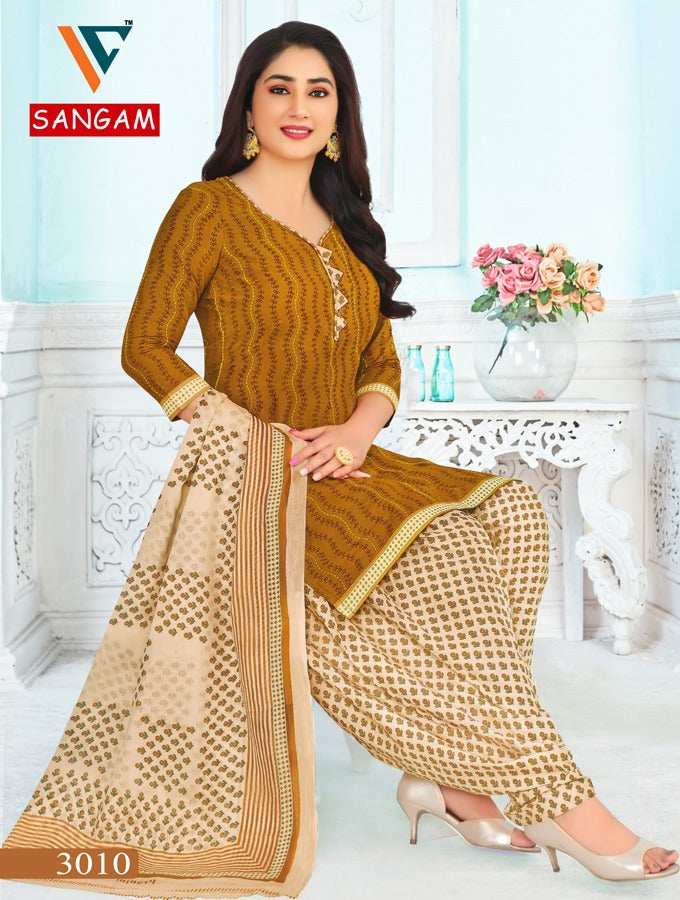 Vandana Creation Sangam Vol 3 Cotton Printed Drees