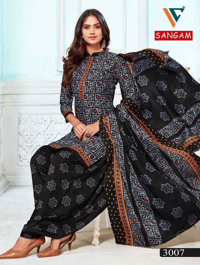 Vandana Creation Sangam Vol 3 Cotton Printed Drees