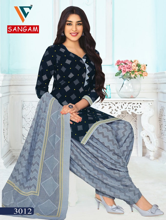 Vandana Creation Sangam Vol 3 Cotton Printed Drees