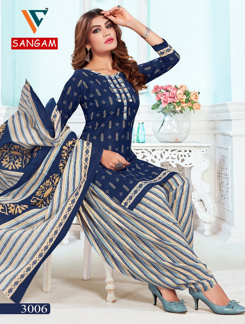 Vandana Creation Sangam Vol 3 Cotton Printed Drees