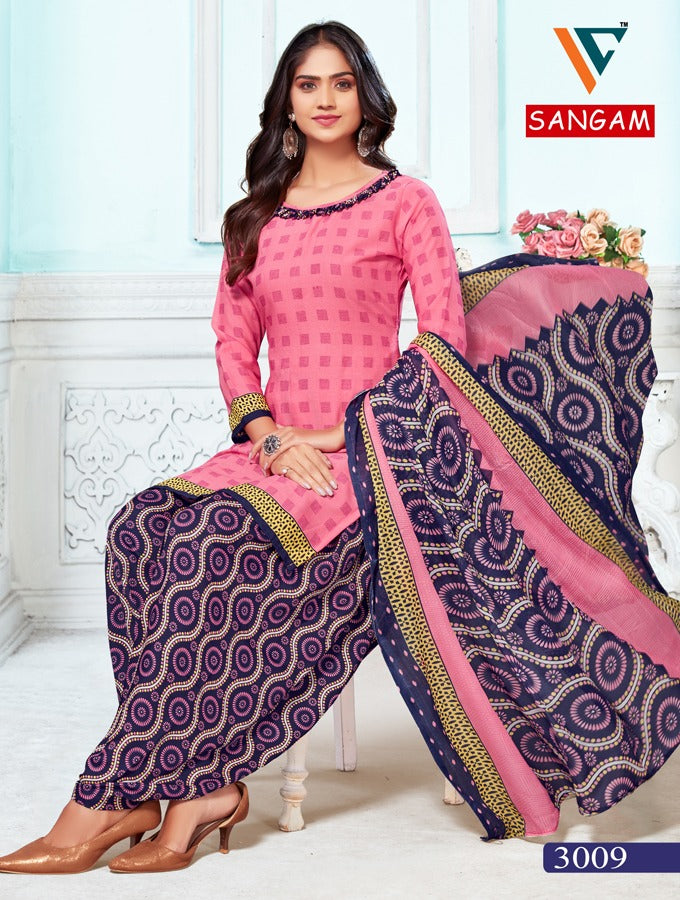 Vandana Creation Sangam Vol 3 Cotton Printed Drees