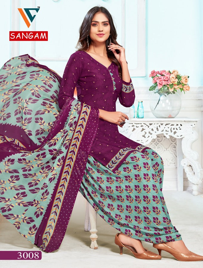 Vandana Creation Sangam Vol 3 Cotton Printed Drees