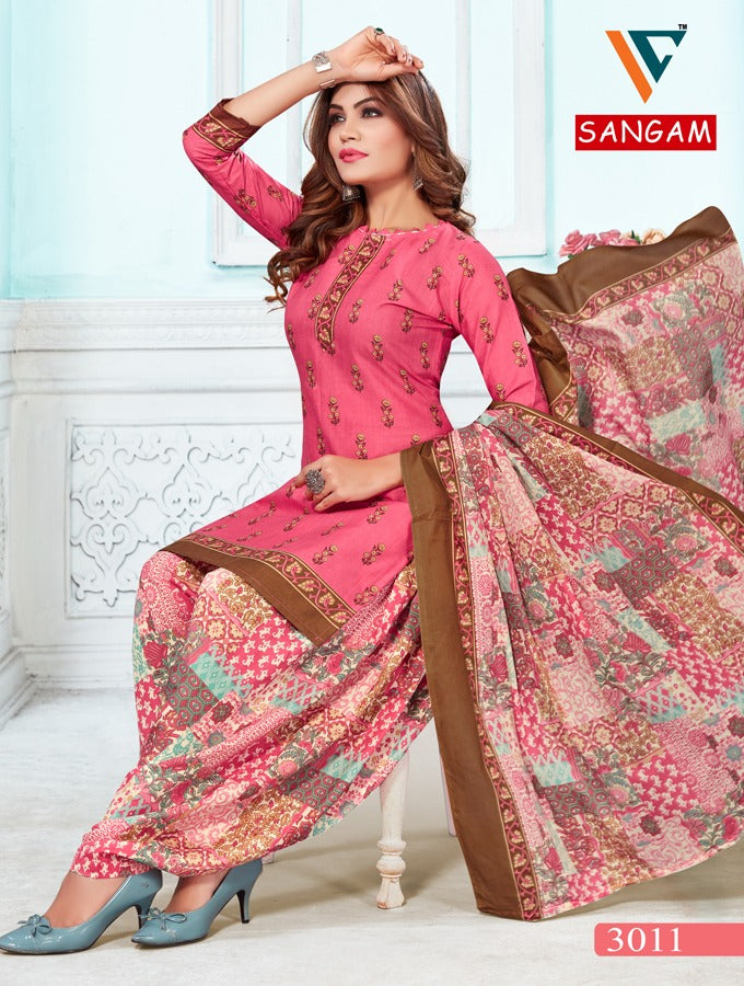 Vandana Creation Sangam Vol 3 Cotton Printed Drees