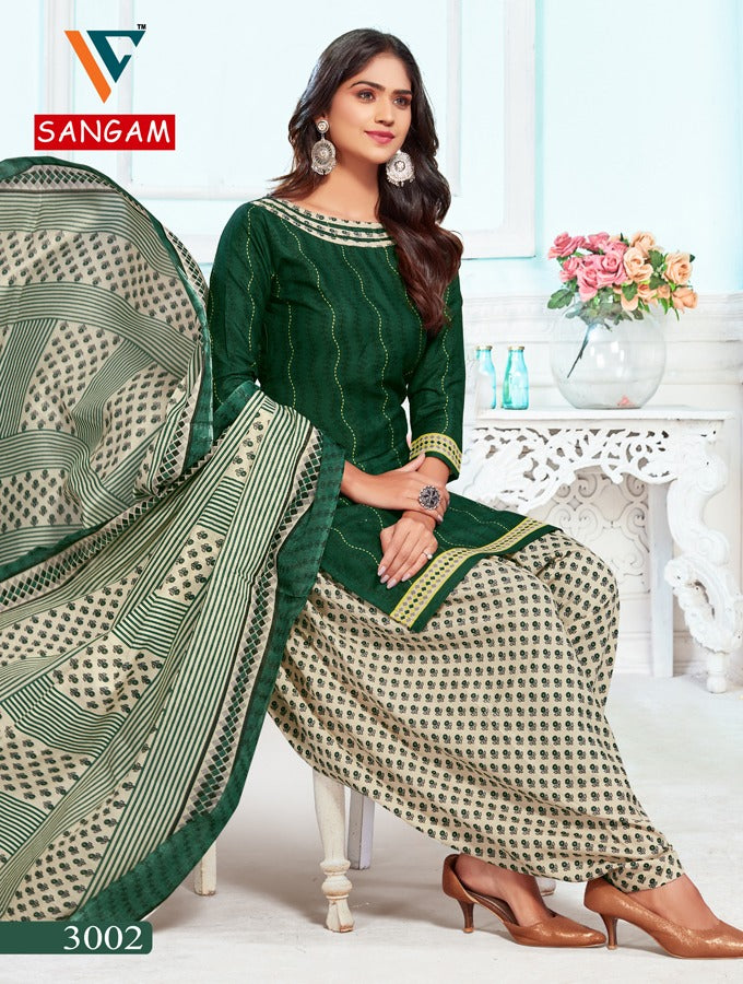 Vandana Creation Sangam Vol 3 Cotton Printed Drees