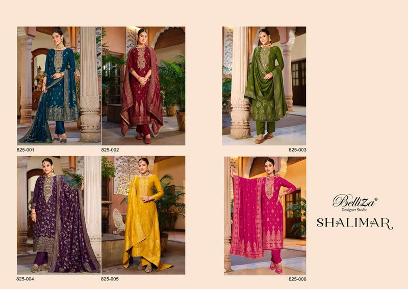 Belliza Designer Studio Shalimar Pashmina Exclusive Heavy Embroidery Suits