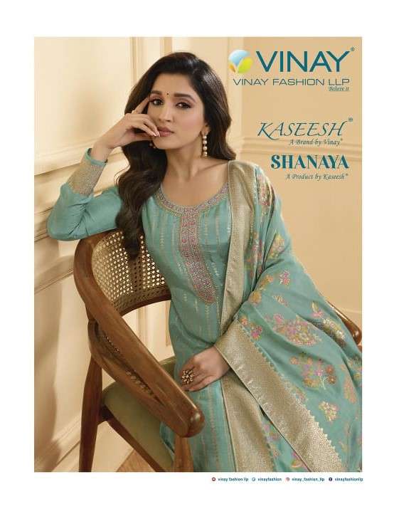 Vinay Fashion Shayana Jacquard Embroidery Designer Suits