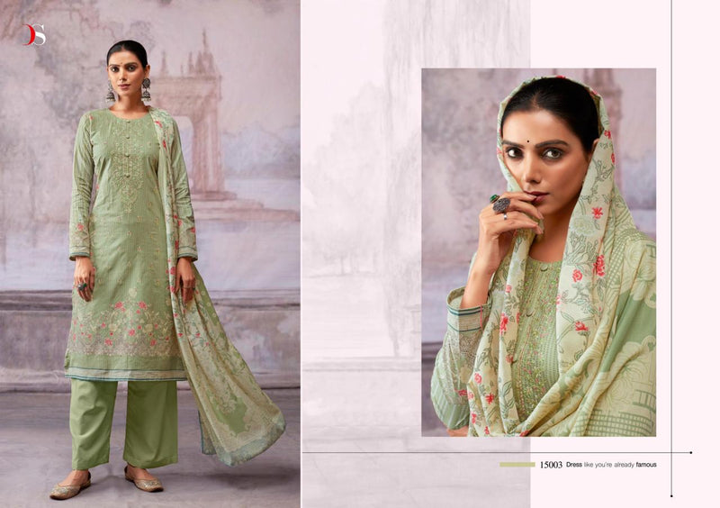 Deepsy Suits Shazar Pure Cotton With Heavy Emboridery Salwar Suits
