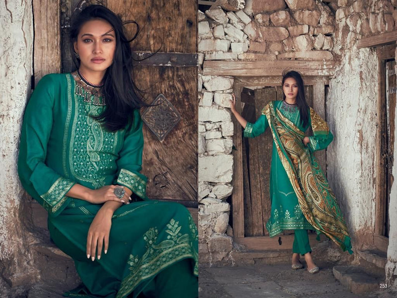 Aiqa Silk Of India Vol 2 Russian Silk Fancy Embroidery Designer Suits