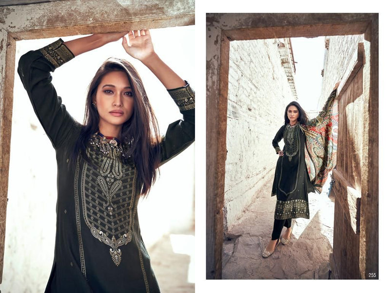 Aiqa Silk Of India Vol 2 Russian Silk Fancy Embroidery Designer Suits