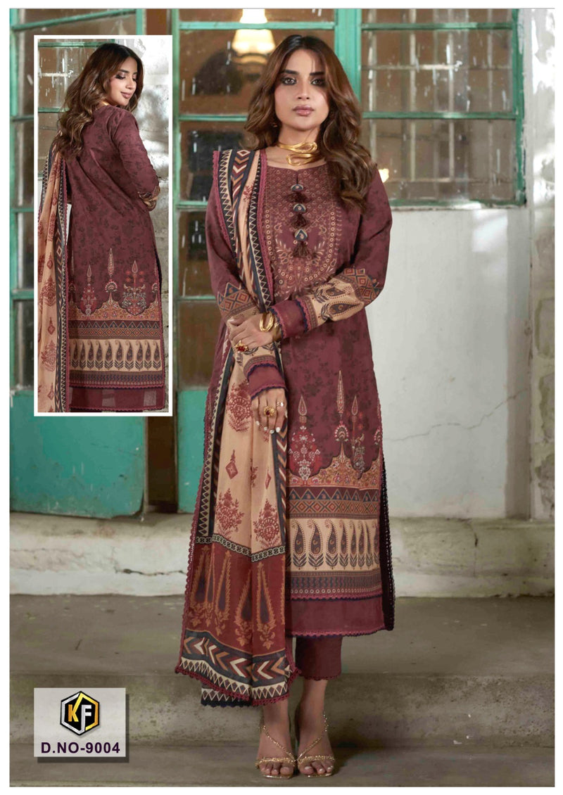 Keval Fab Sobia Nazir Vol 9 Cotton Karachi Style Print Salwar Kameez