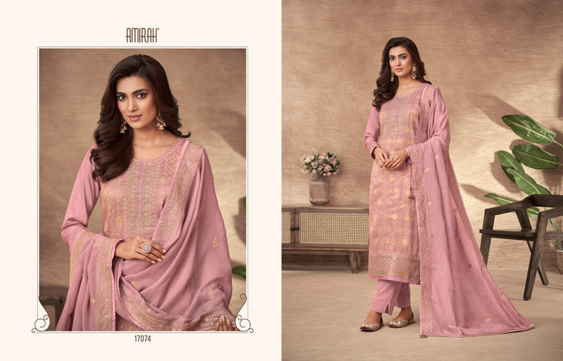 Amirah Sofia Vol 2 Viscose Dola Jaqard With Embroidery Fancy Salwar Suits