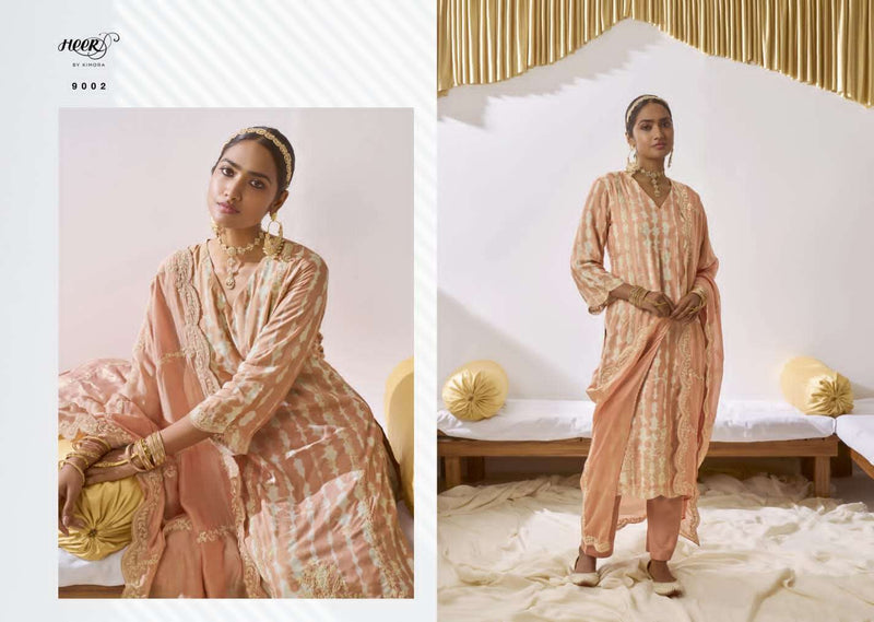Heer Suhani Muslin Digital Prints With Embroidery Designer Fancy Suits