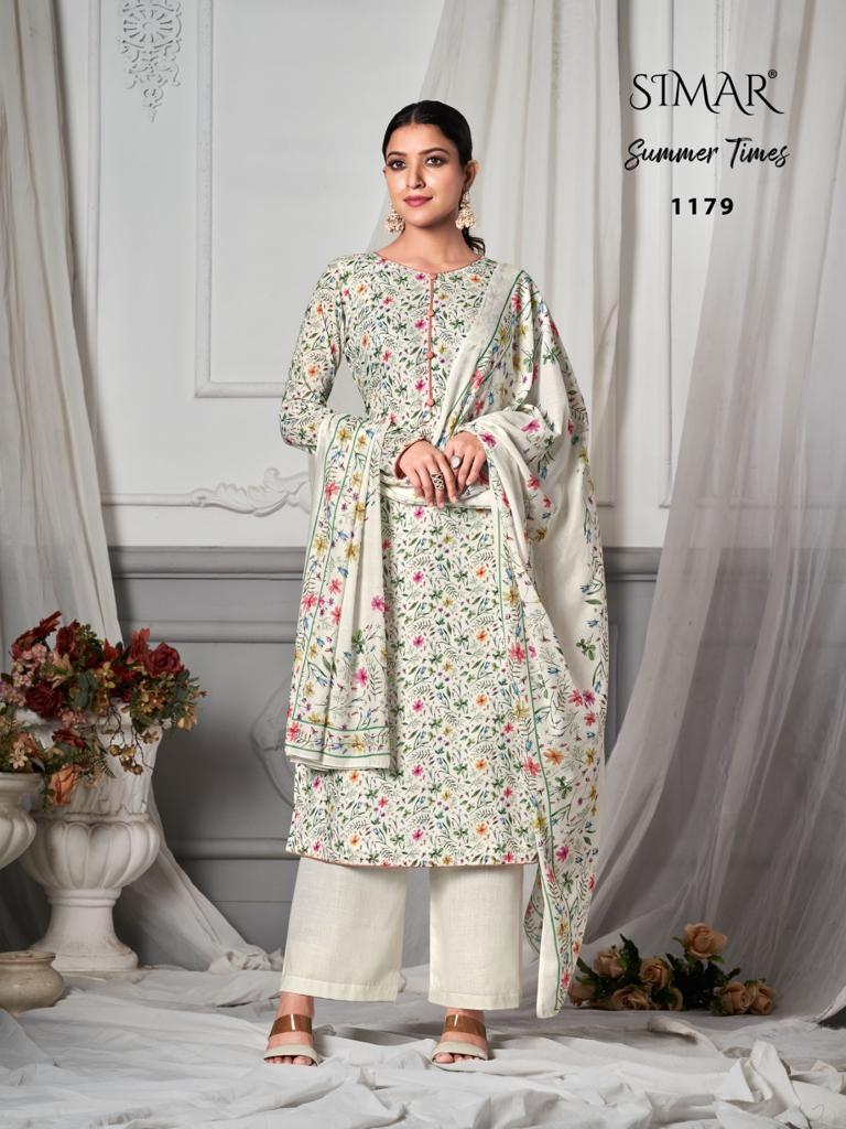 Simar Summer Times Cotton Fancy Digital Style Print Salwar Suits