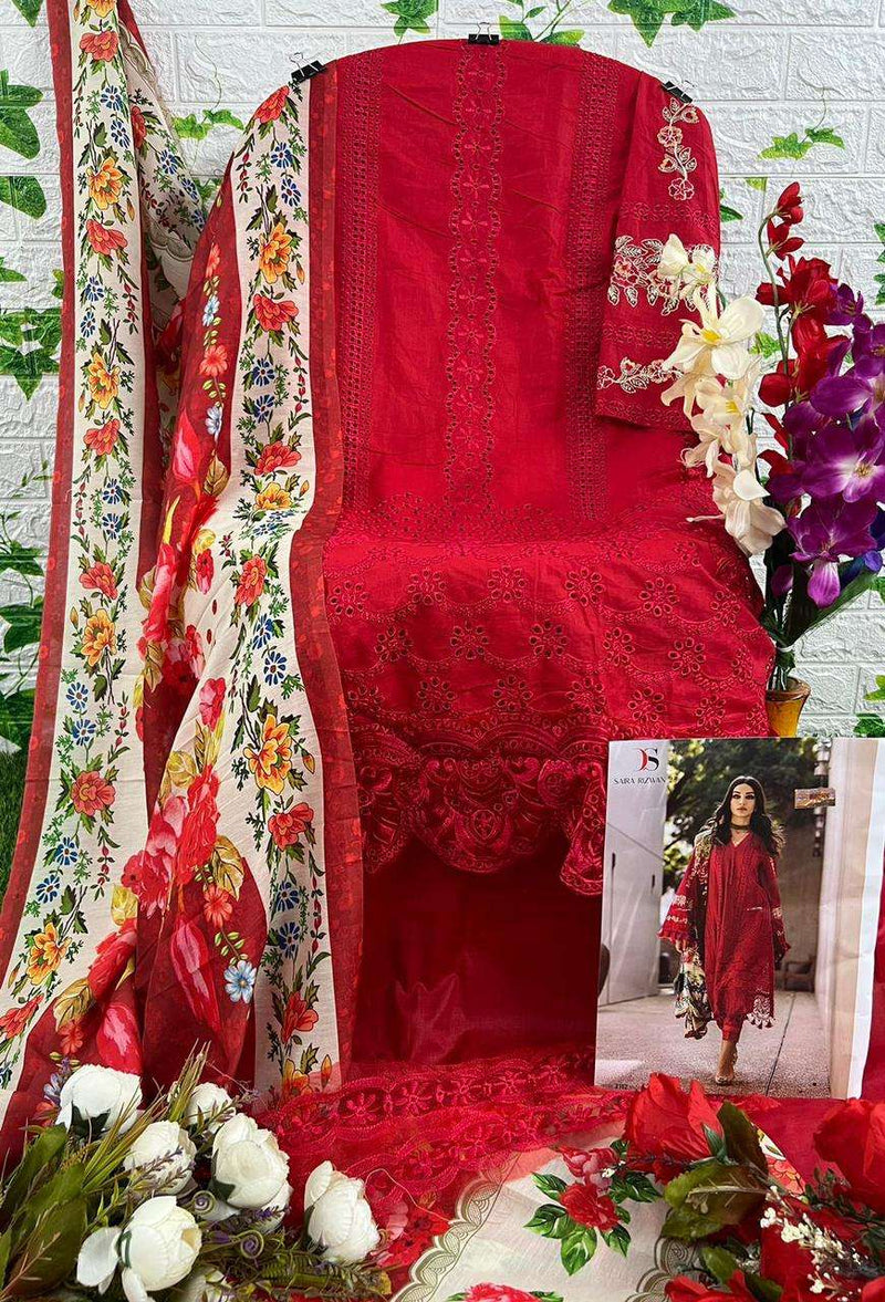 Deepsy Suits Super Hit Saira Rizwan 23 Camric Cotton Fancy Embroidery Designer Work Salwar Kameez