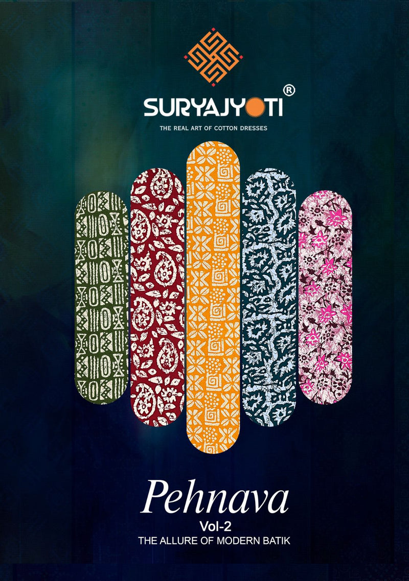 Suryajyoti Pehnava Vol 2 Cambric Cotton Printed Designer Casual Wear Kurti