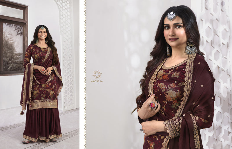 Vinay Fashion Swara Georgette Digital Print With Embroidery Suits Designer