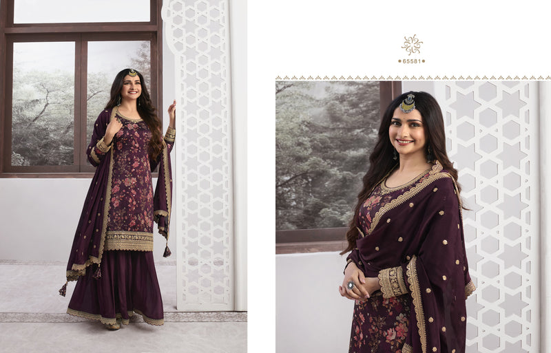 Vinay Fashion Swara Georgette Digital Print With Embroidery Suits Designer