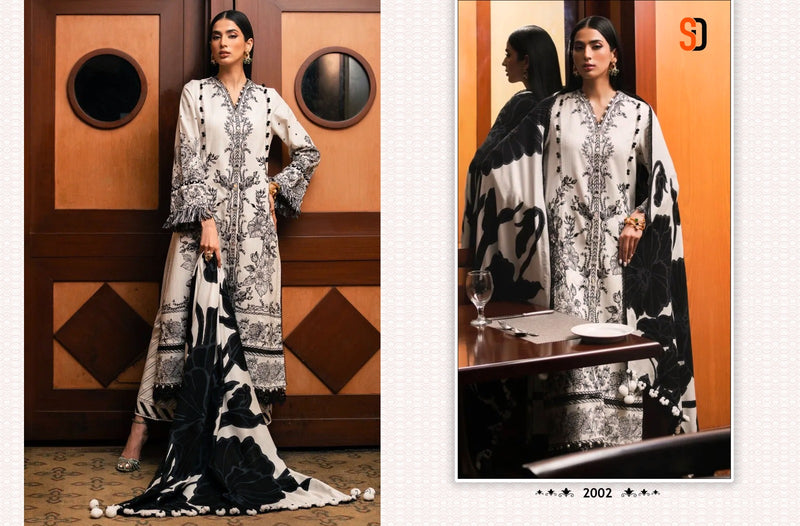 Shraddha Designer Bliss Vol 4 Lawn Cotton Printed Heavy Embroidery Work Salwar Suit