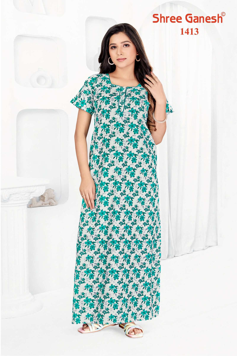 Shree Ganesh Kalki Vol 1 Cotton Daily Wear Gown