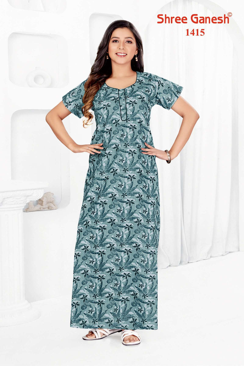 Shree Ganesh Kalki Vol 1 Cotton Daily Wear Gown