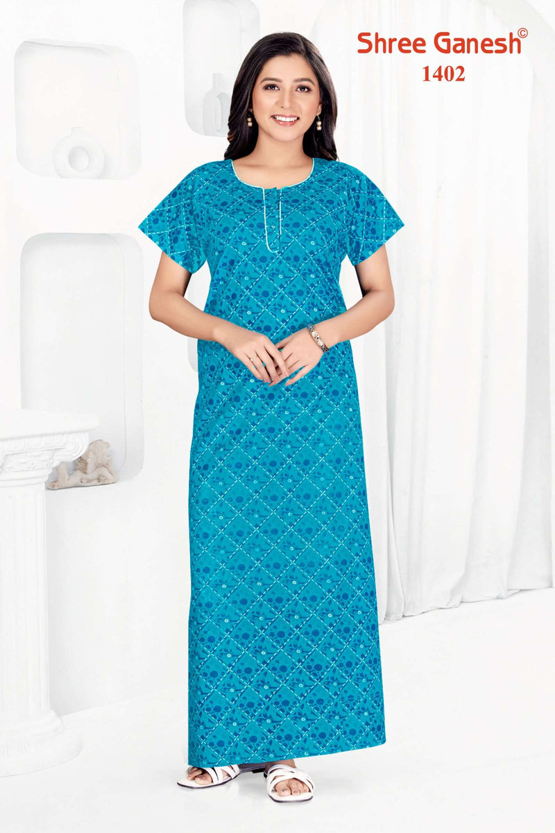 Shree Ganesh Kalki Vol 1 Cotton Daily Wear Gown