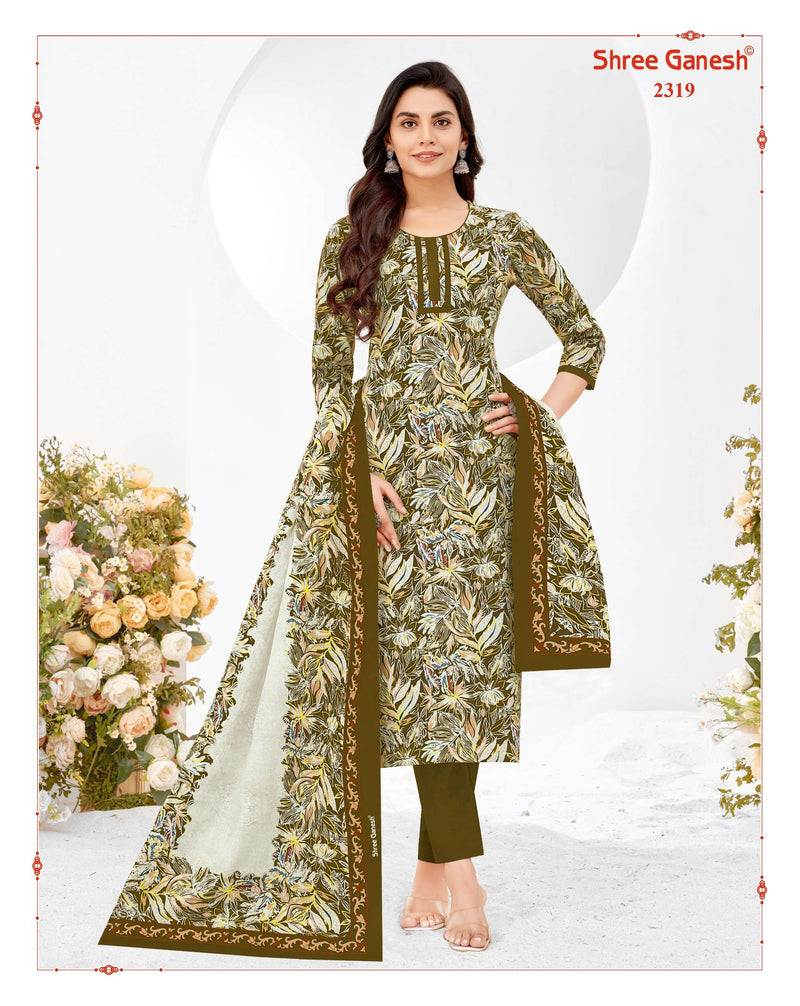 Shree Ganesh Samaiyra Vol 13 Cotton Designer Fancy Salwar Kameez