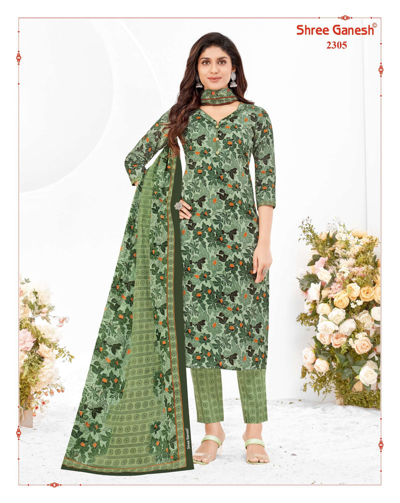 Shree Ganesh Samaiyra Vol 13 Cotton Designer Fancy Salwar Kameez