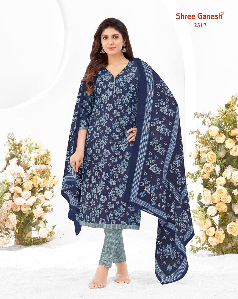 Shree Ganesh Samaiyra Vol 13 Cotton Designer Fancy Salwar Kameez