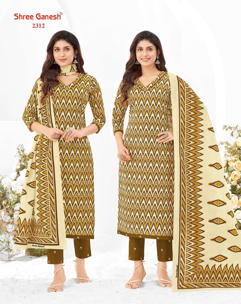 Shree Ganesh Samaiyra Vol 13 Cotton Designer Fancy Salwar Kameez