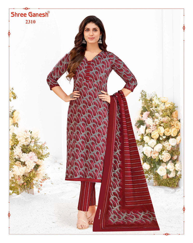 Shree Ganesh Samaiyra Vol 13 Cotton Designer Fancy Salwar Kameez