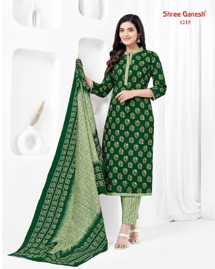 Shree Ganesh Vaani Vol 1 Pure Cotton Daily Wear Salwar Suit