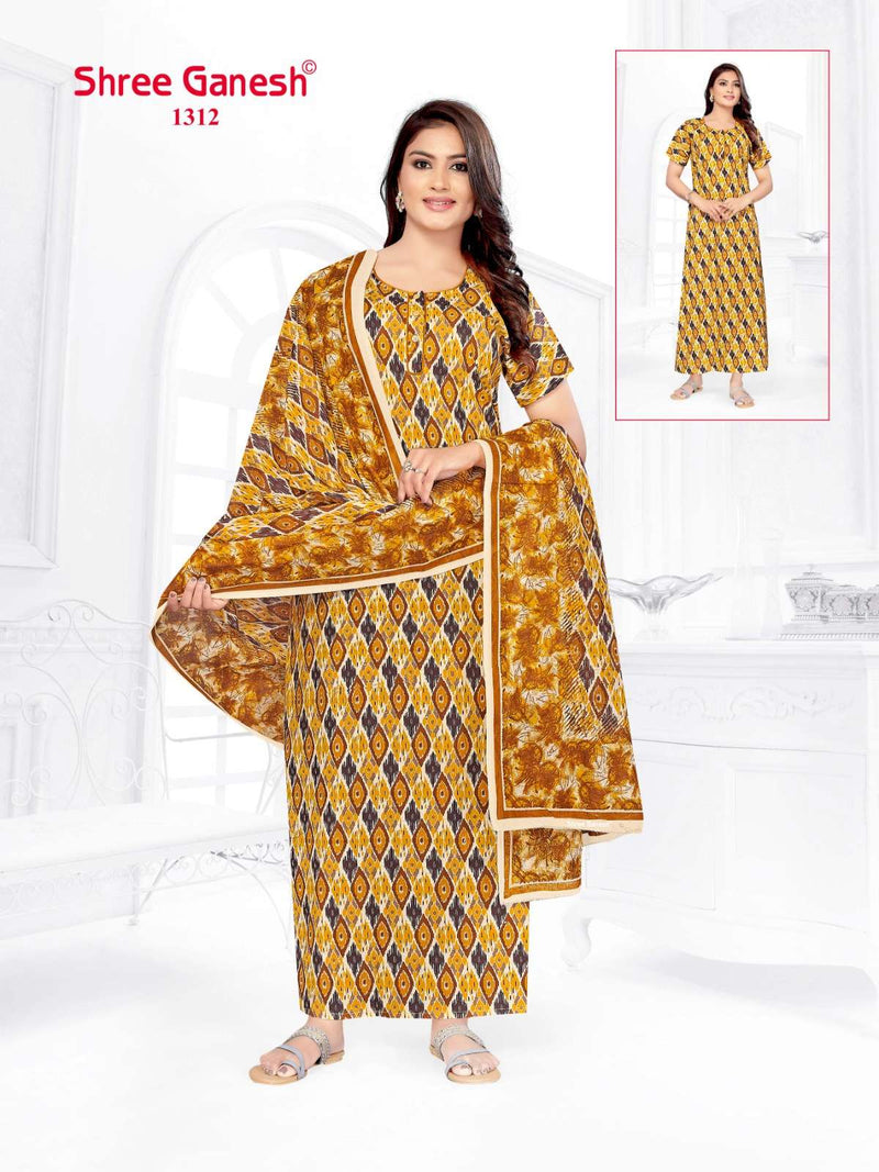 Shree Ganesh Kalki Vol 3 Cotton Printed Night Wear Suit
