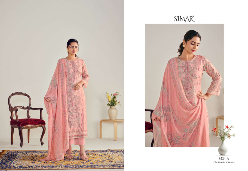Simar Pehnava Lawn Cotton Fancy Embroidered Work Salwar Suit