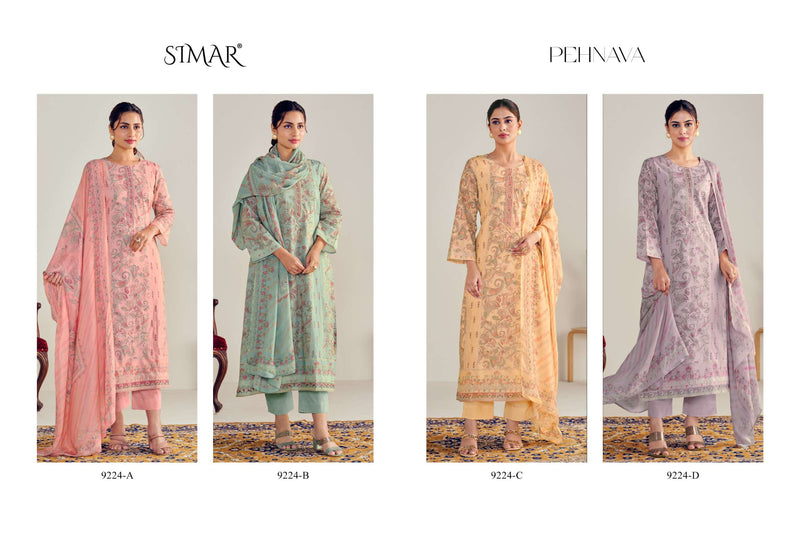 Simar Pehnava Lawn Cotton Fancy Embroidered Work Salwar Suit