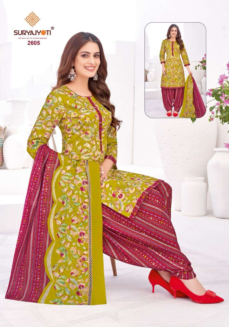 Suryajyoti Patiala Kudi Vol 36 Pure Cotton Casual Wear Salwar Suit