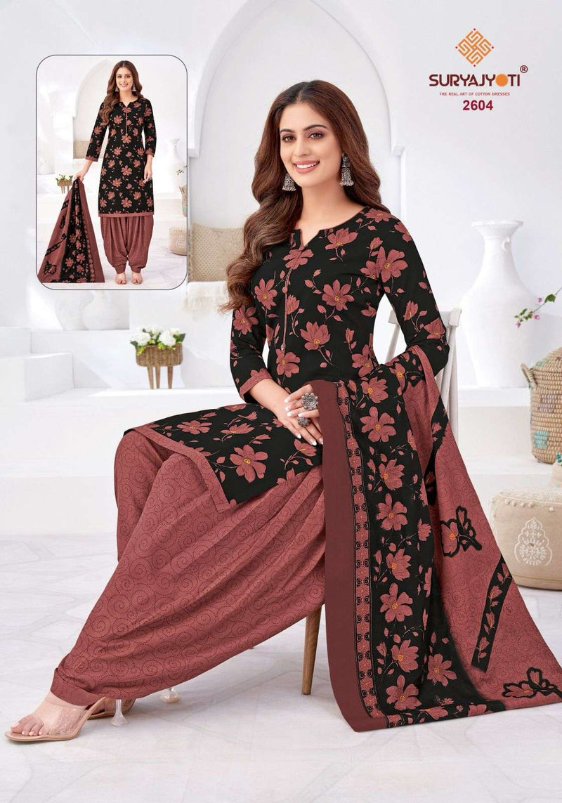 Suryajyoti Patiala Kudi Vol 36 Pure Cotton Casual Wear Salwar Suit