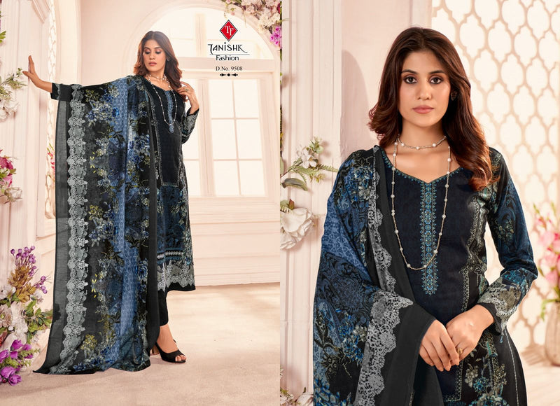 Tanishk Fashion Nayra Cambric Cotton With Embroidety Work Salwar Suits