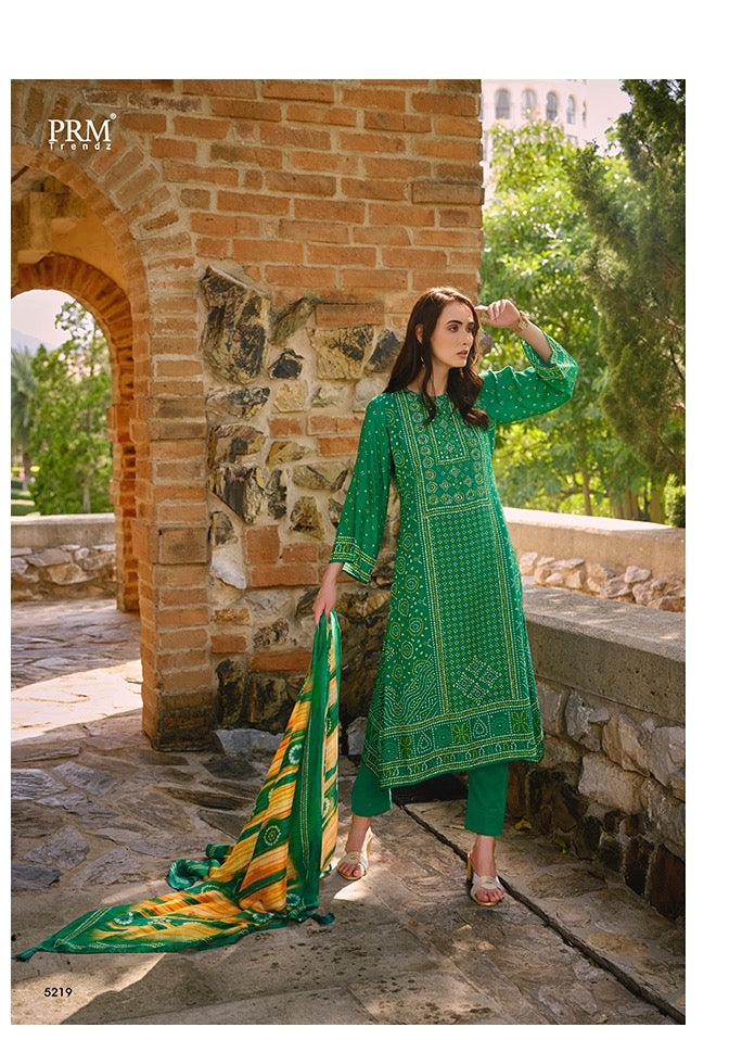 Prm Trendz Turaab Muslin Silk Digital Print With Embroidery Work Fancy Suits