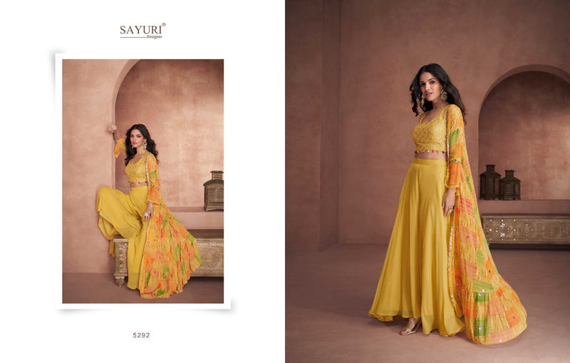 Sayuri Designer Utsav Real Georgette Beautiful Designer Ready Made Party Wear Suits