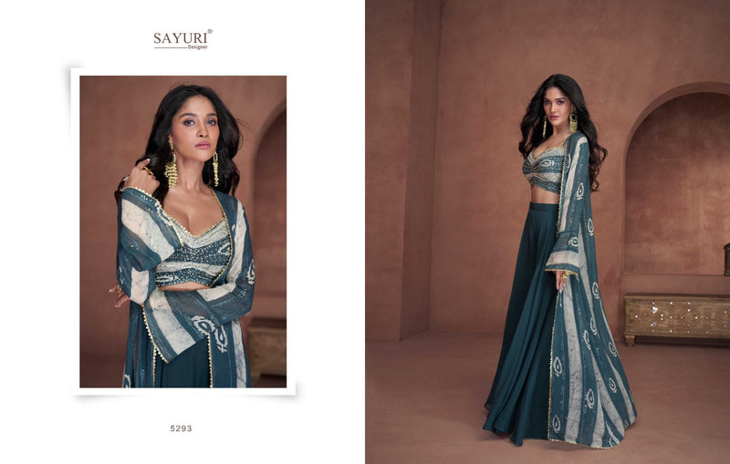 Sayuri Designer Utsav Real Georgette Beautiful Designer Ready Made Party Wear Suits