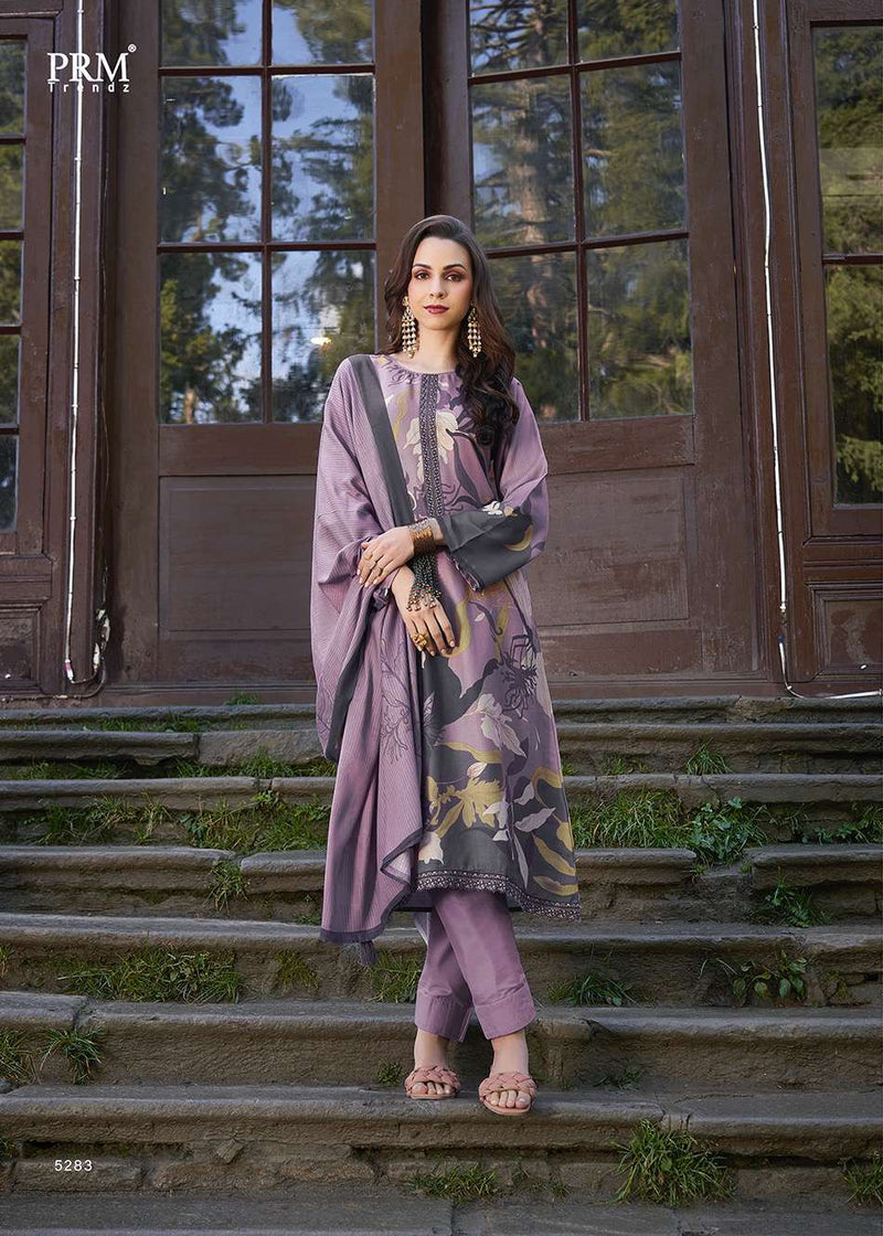 Prm Trendz Vaari Pashmina Digital Printed With Work Fancy Salwar Suit Collection