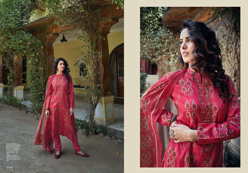 Prm Trendz Vogue Vol 9 Jam Silk Cotton Digital Print With Fancy Embroidery Work Suits