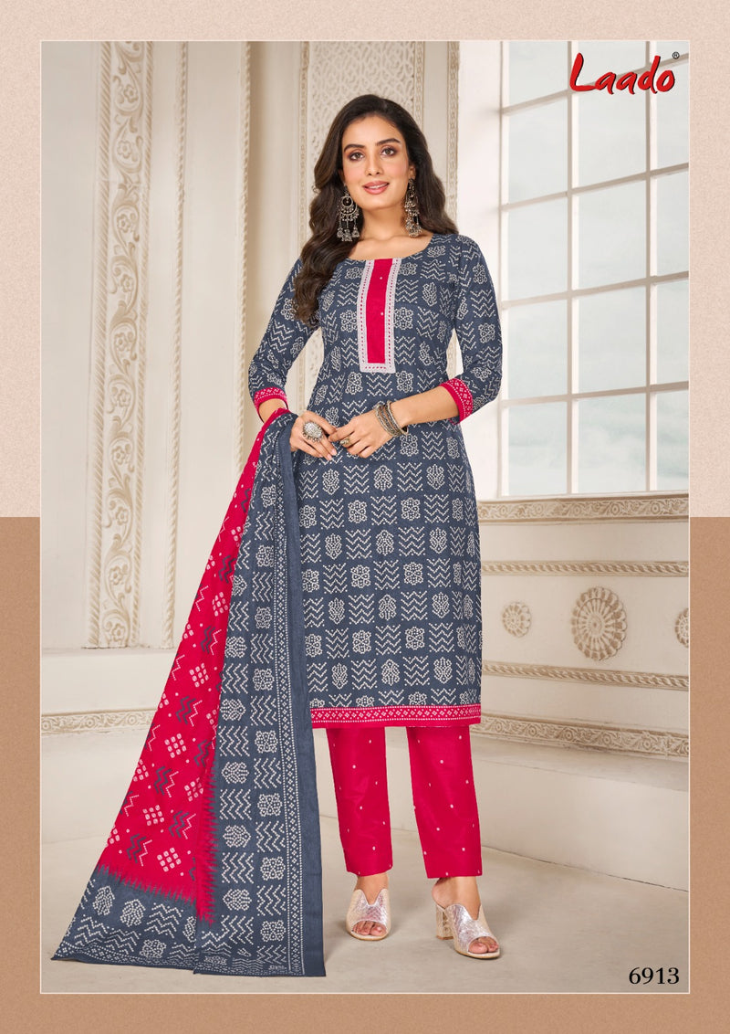 Laado Vol 69 Cotton Printed Designer Patiyala Style Salwar Suit Collection