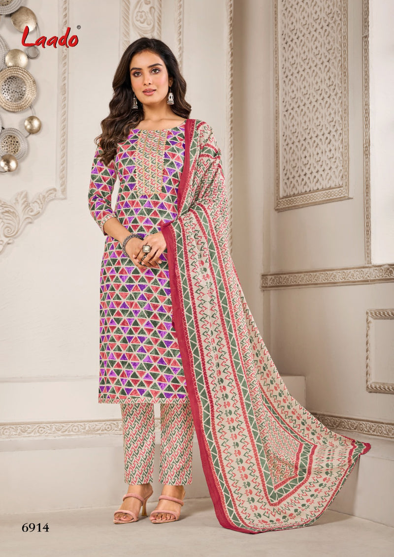 Laado Vol 69 Cotton Printed Designer Patiyala Style Salwar Suit Collection