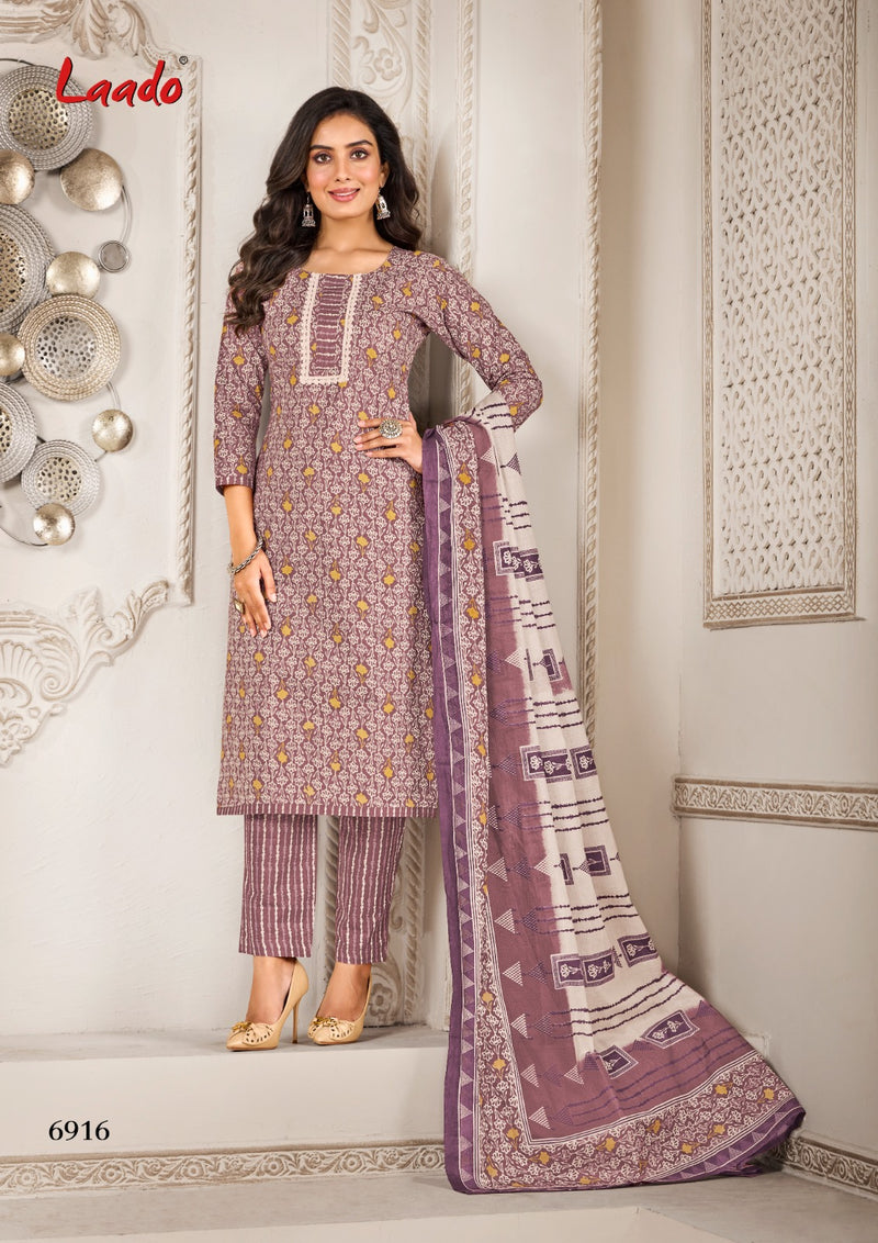 Laado Vol 69 Cotton Printed Designer Patiyala Style Salwar Suit Collection